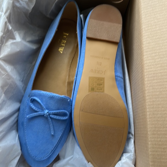 J CREW FACTORY WOMENS BOW LOAFERS SIZE 8.5 - Picture 2 of 4
